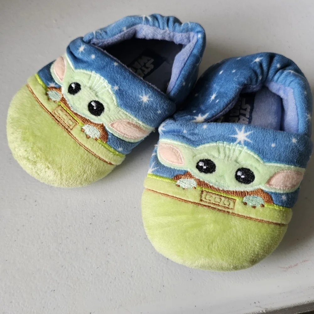 Baby's/ Toddler Star Wars Grogu Yoda Slippers 5/6